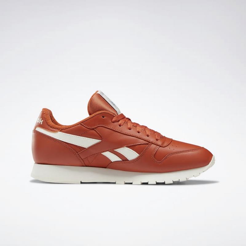 Tenisi Reebok Classic Leather Barbati Portocalii Romania RU4176UY